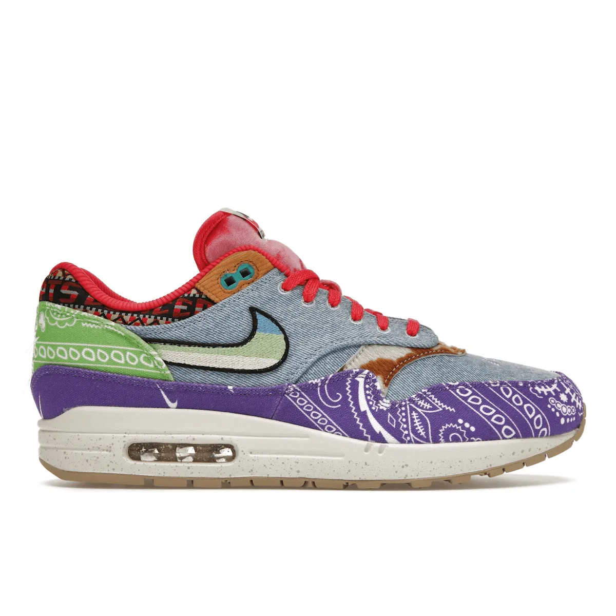 Air Max 1 x Concepts Far Out Nike Air Max casual shoes with visible air tech