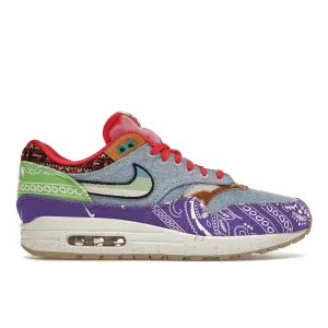 Air Max 1 x Concepts Far Out Nike Air Max casual shoes with visible air tech