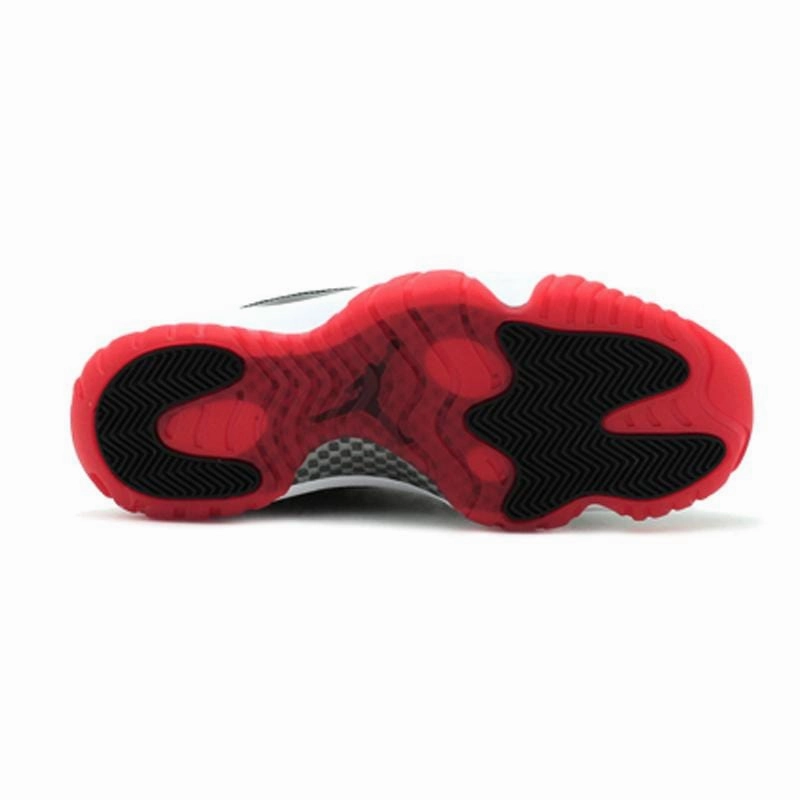Air Jordan 11 Bred Bold classic sport shoes