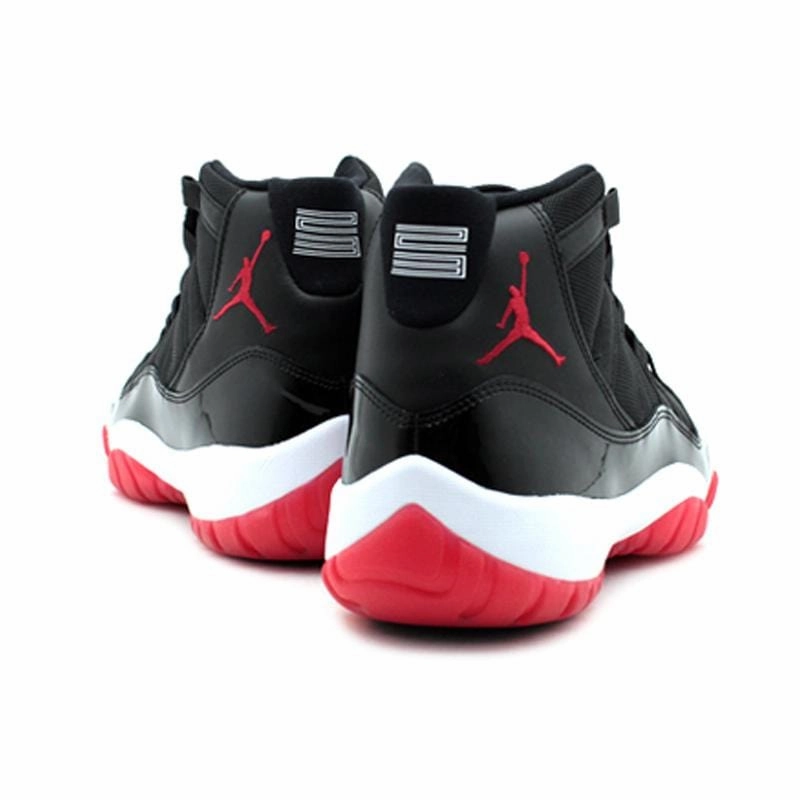 Air Jordan 11 Bred Bold classic sport shoes