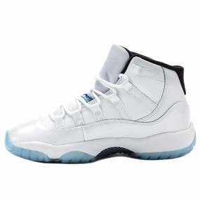Air Jordan 11 GS Retro Columbia Legend Blue Jordan 11 high-cut heritage sneakers