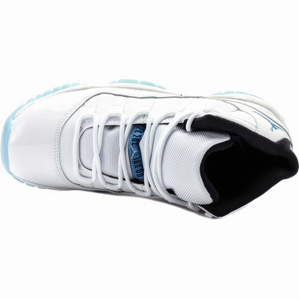 Air Jordan 11 GS Retro Columbia Legend Blue Bold classic sport shoes