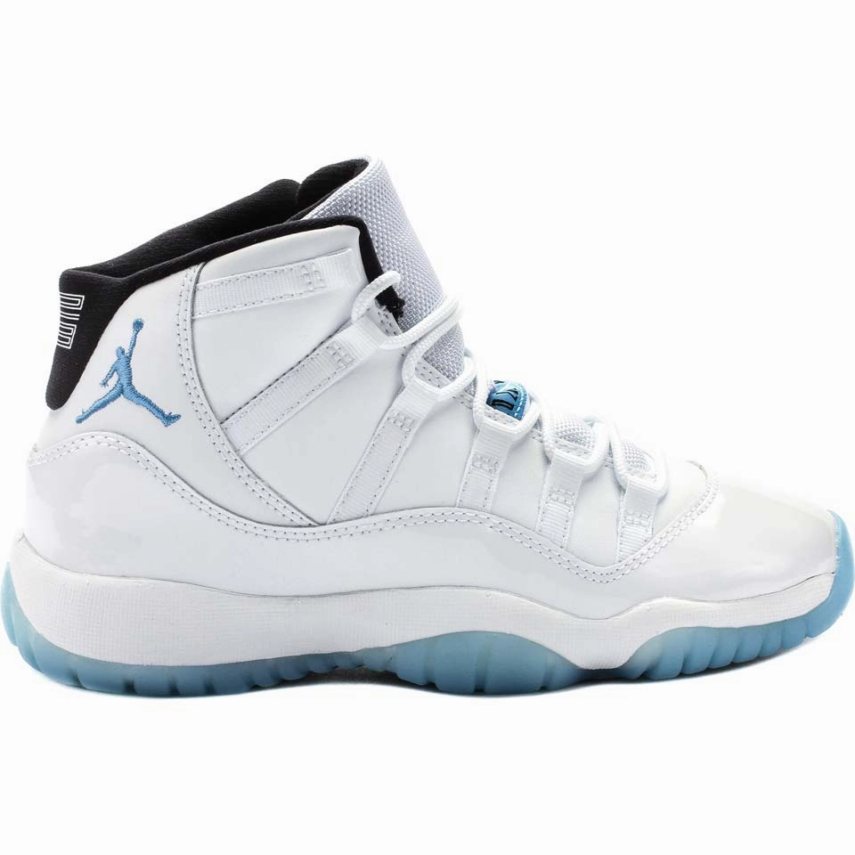 Air Jordan 11 GS Retro Columbia Legend Blue Bold classic sport shoes