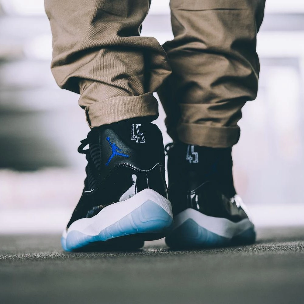 Air Jordan 11 GS Space Jam Monster Mash Bold classic sport shoes
