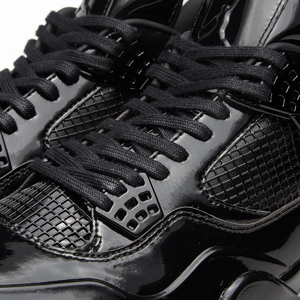 Air Jordan 11 LAB4 Black & White Bold classic sport shoes