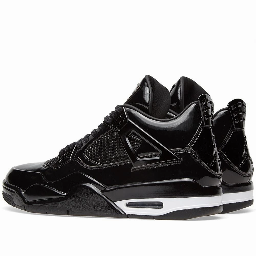 Air Jordan 11 LAB4 Black & White Bold classic sport shoes
