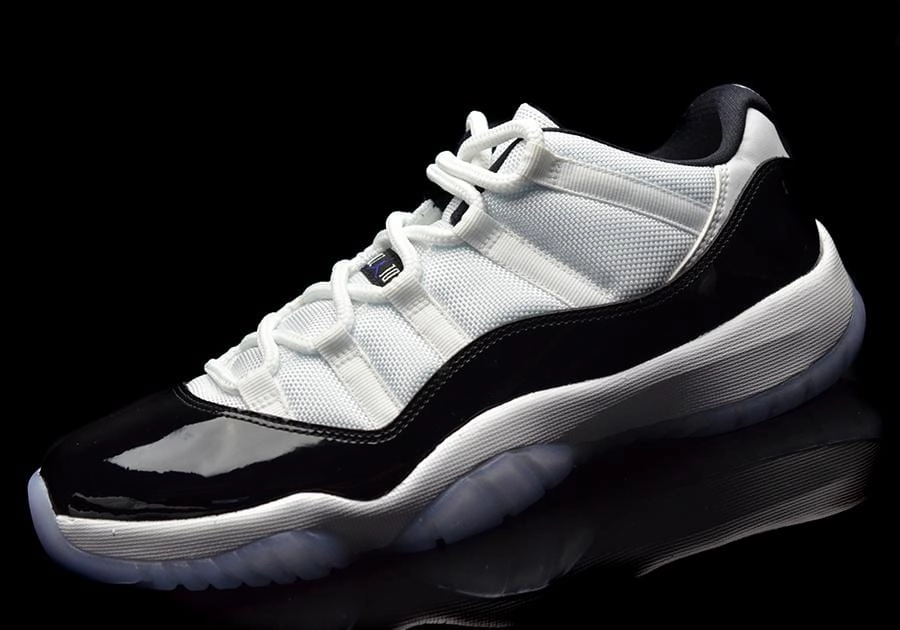 Air Jordan 11 Low Concord Bold classic sport shoes