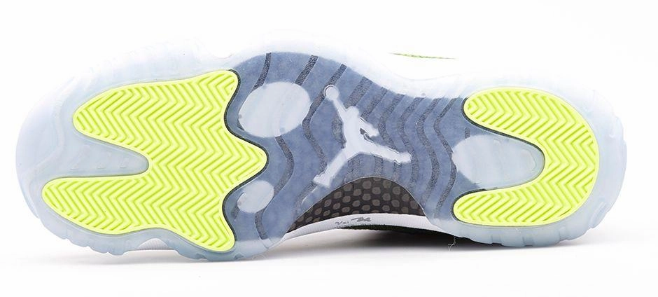 Air Jordan 11 Low Green Snakeskin Bold classic sport shoes