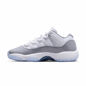 Air Jordan 11 Low GS 'Cement Grey' Jordan 11 high-cut heritage sneakers