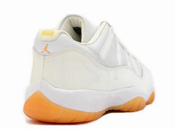 Air Jordan 11 Low GS Citrus Bold classic sport shoes