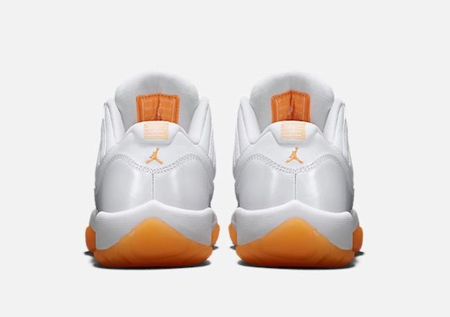 Air Jordan 11 Low GS Citrus Bold classic sport shoes