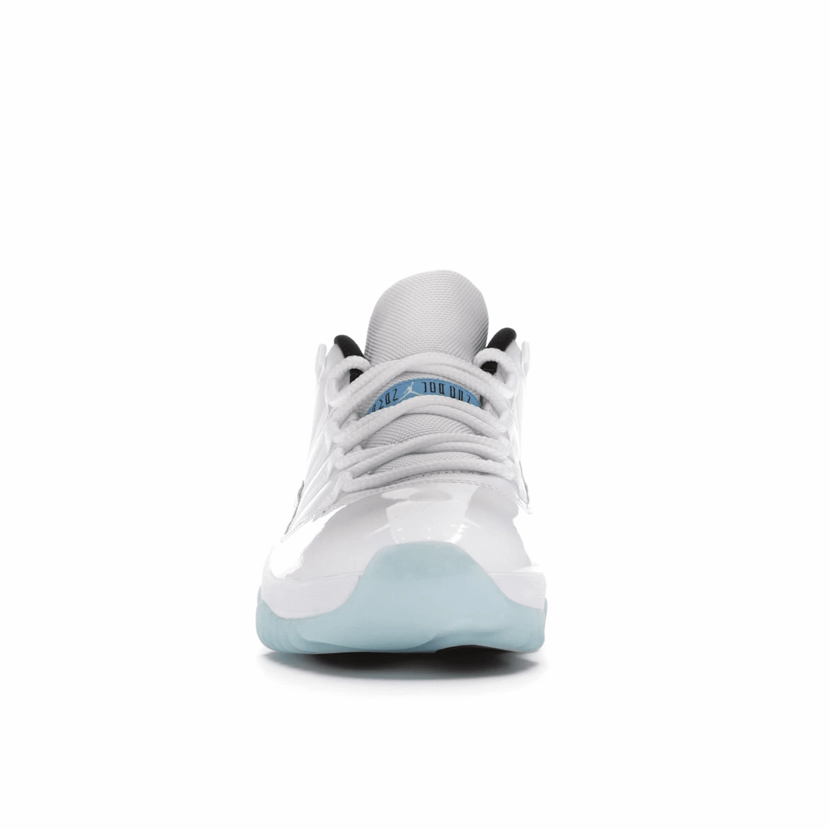Air Jordan 11 Low Legend Blue Glossy finish retro sneakers
