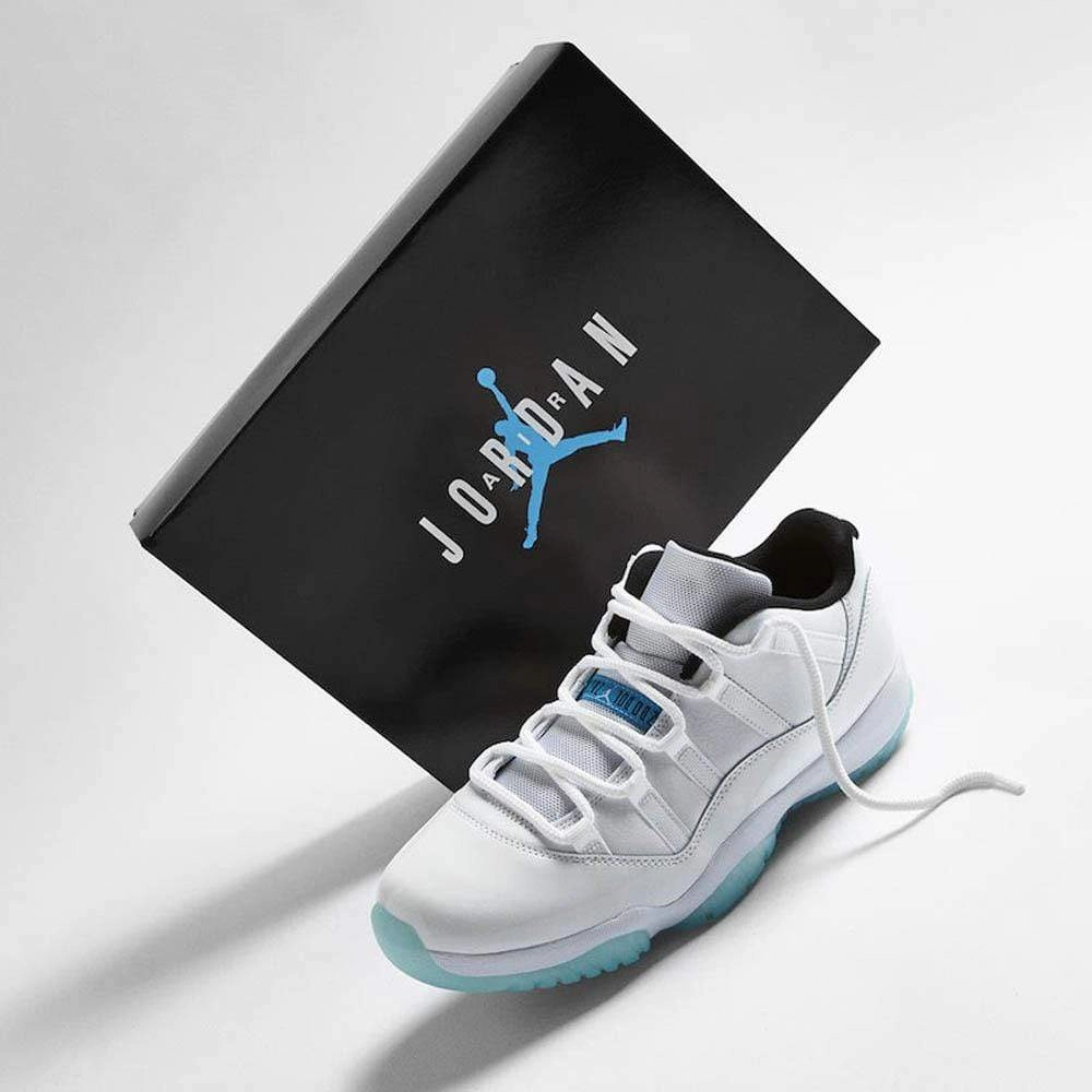 Air Jordan 11 Low Retro 'Legend Blue' Bold classic sport shoes