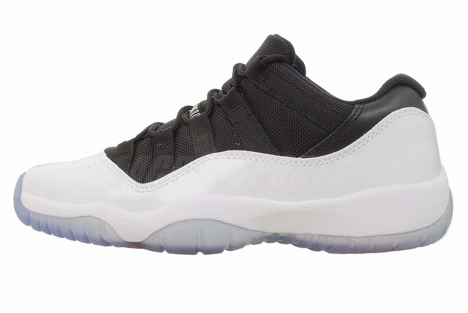 Air Jordan 11 Low Retro White-Black-True Red Jordan 11 high-cut heritage sneakers