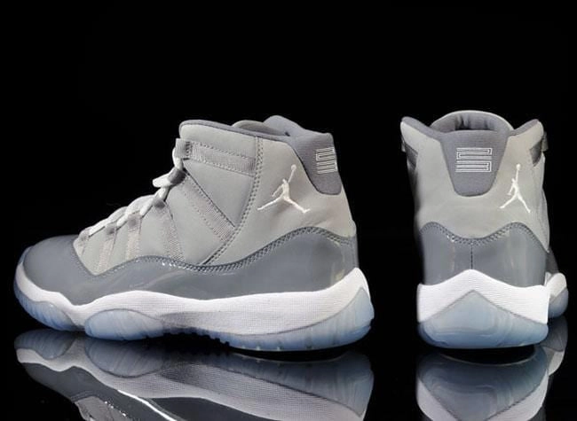 Air Jordan 11 "Cool Grey" Bold classic sport shoes
