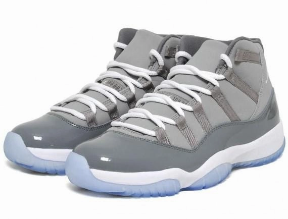 Air Jordan 11 "Cool Grey" Bold classic sport shoes