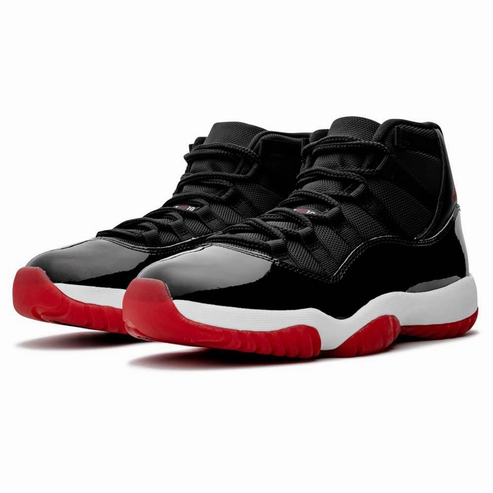 Air Jordan 11 Retro 'Bred' 2019 Bold classic sport shoes