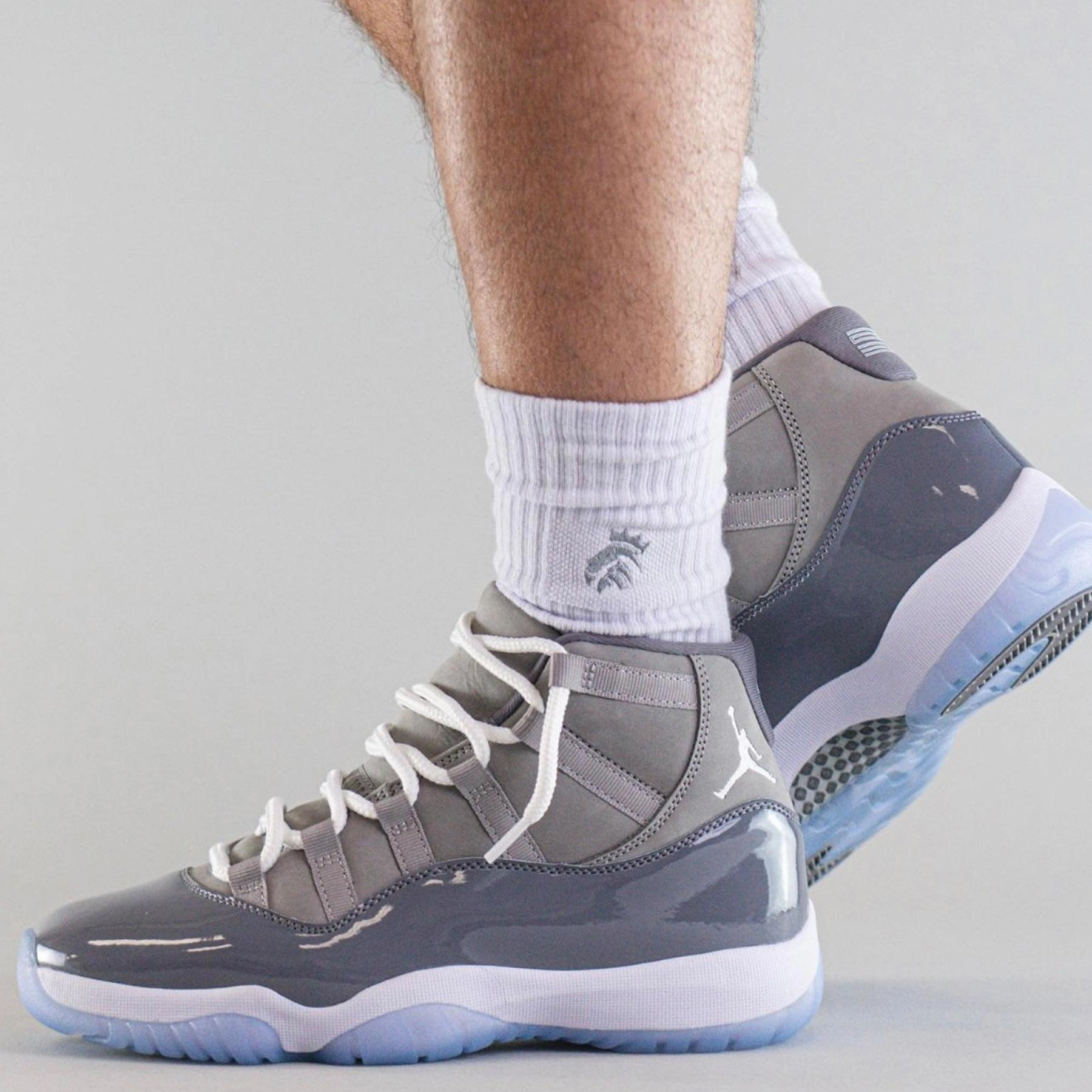 Air Jordan 11 Retro 'Cool Grey' 2021 Bold classic sport shoes