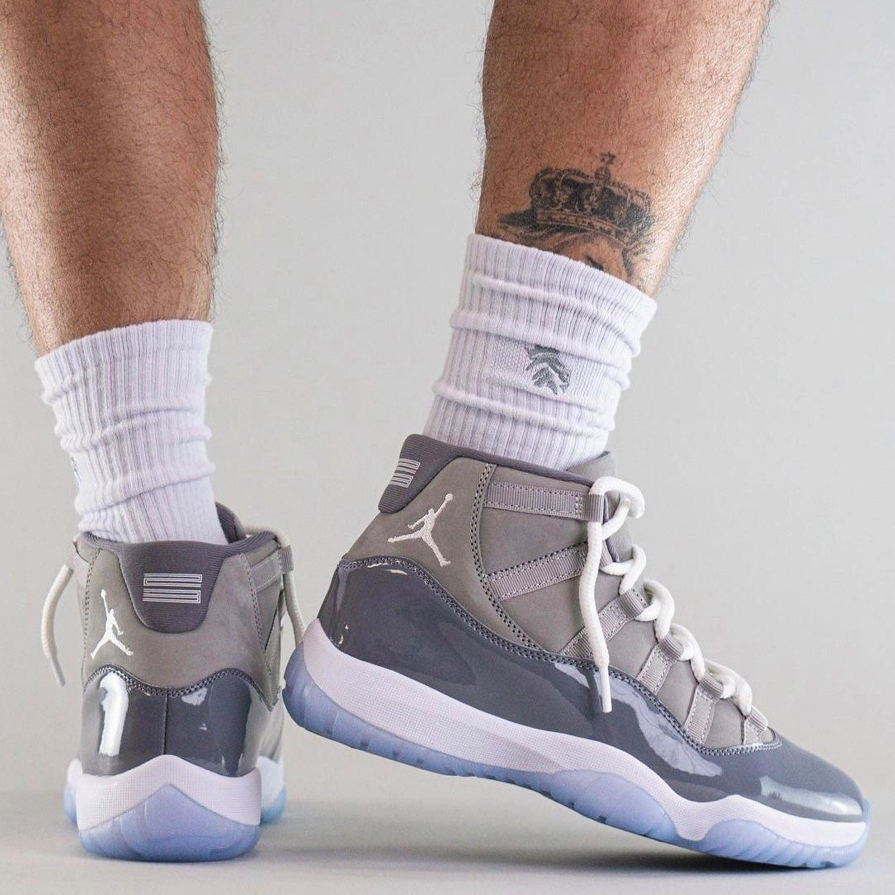 Air Jordan 11 Retro 'Cool Grey' 2021 Bold classic sport shoes