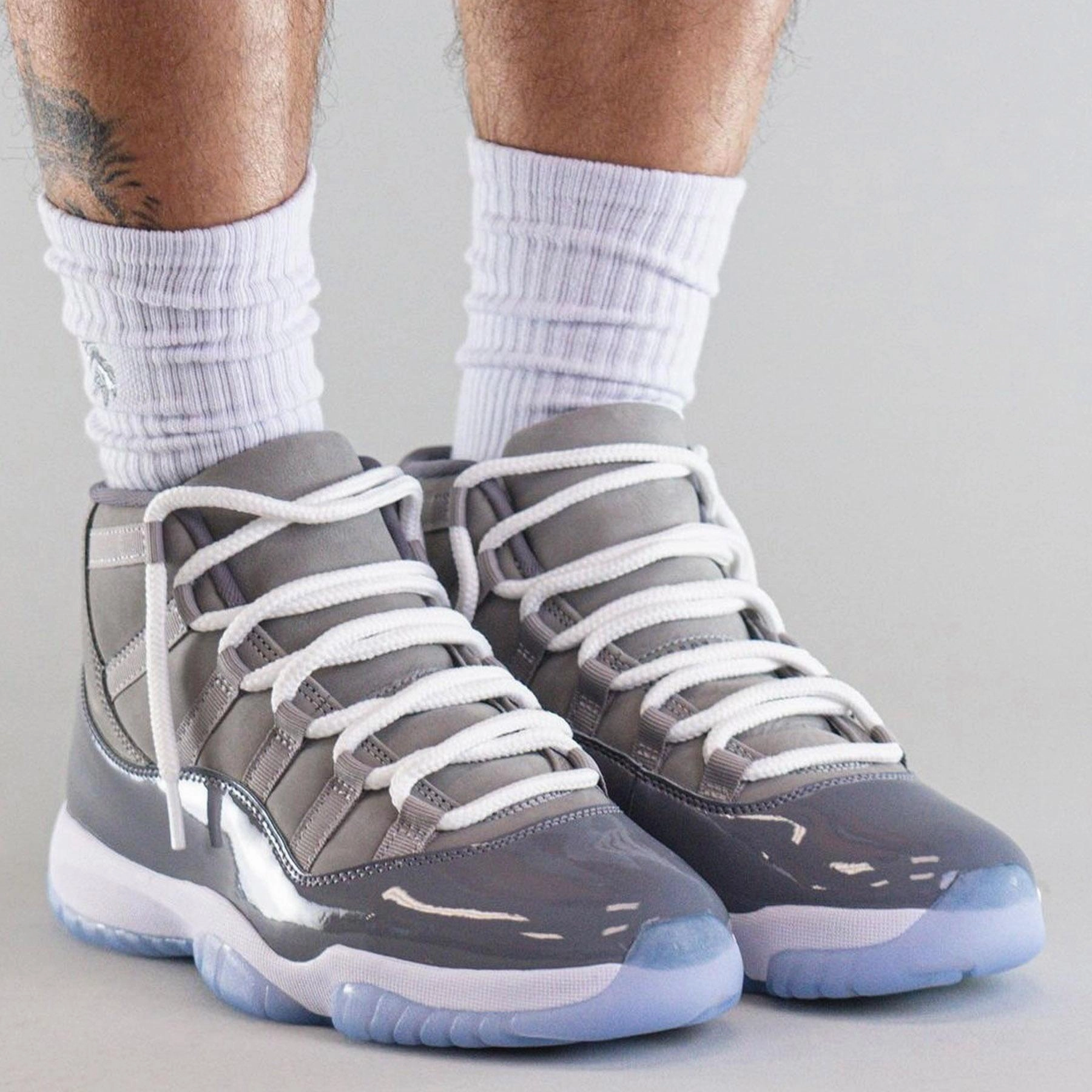 Air Jordan 11 Retro 'Cool Grey' 2021 Bold classic sport shoes