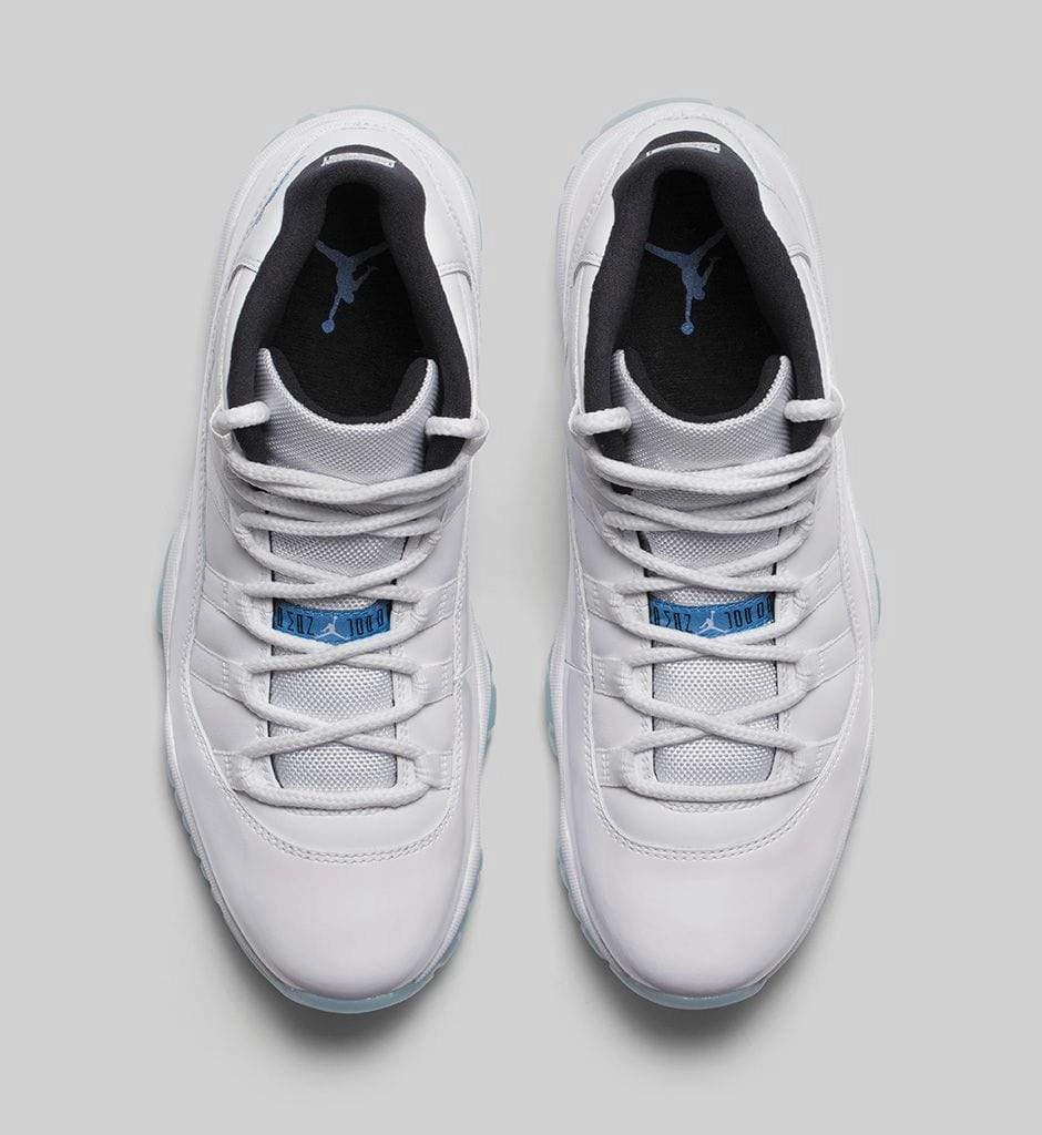 Air Jordan 11 Retro Columbia Bold classic sport shoes