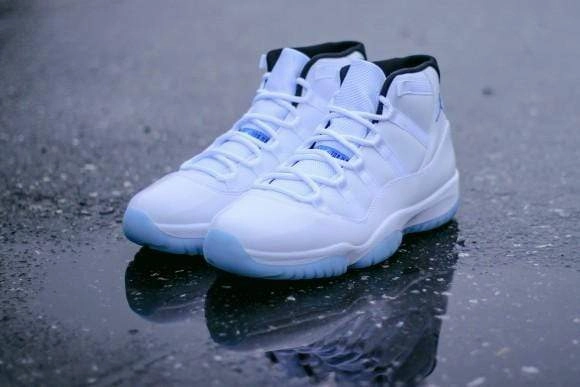 Air Jordan 11 Retro Columbia Bold classic sport shoes