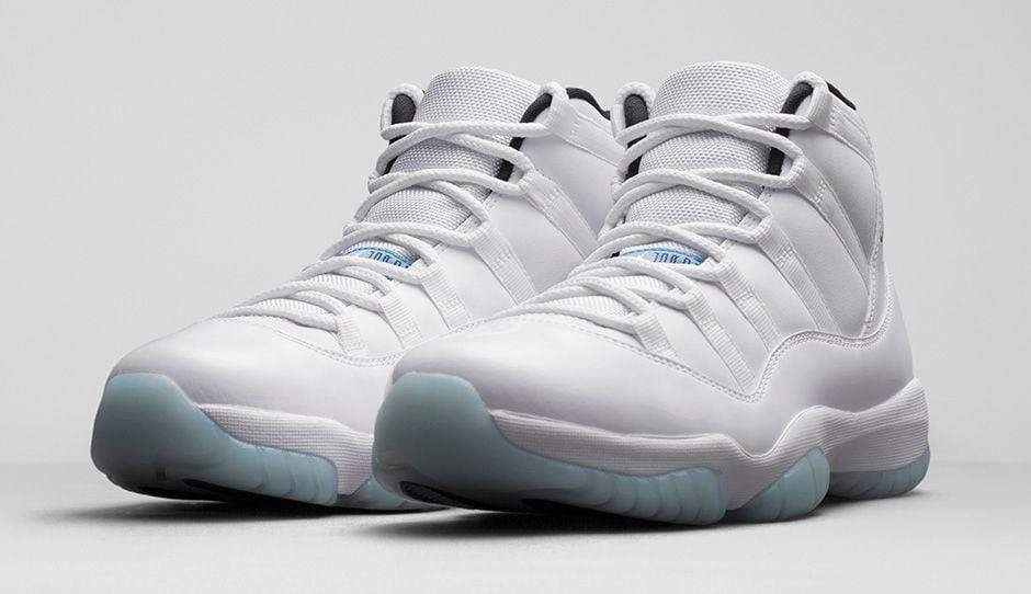 Air Jordan 11 Retro Columbia Bold classic sport shoes