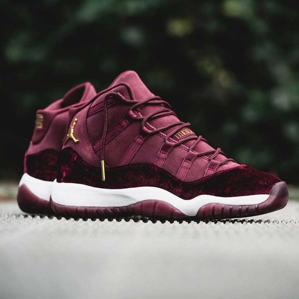 Air Jordan 11 Retro GG Heiress Velvet Bold classic sport shoes