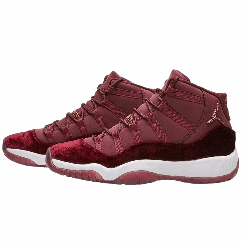 Air Jordan 11 Retro GG Heiress Velvet Jordan 11 high-cut heritage sneakers