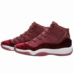 Air Jordan 11 Retro GG Heiress Velvet Jordan 11 high-cut heritage sneakers