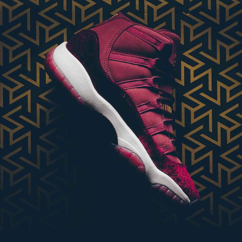 Air Jordan 11 Retro GG Heiress Velvet Bold classic sport shoes