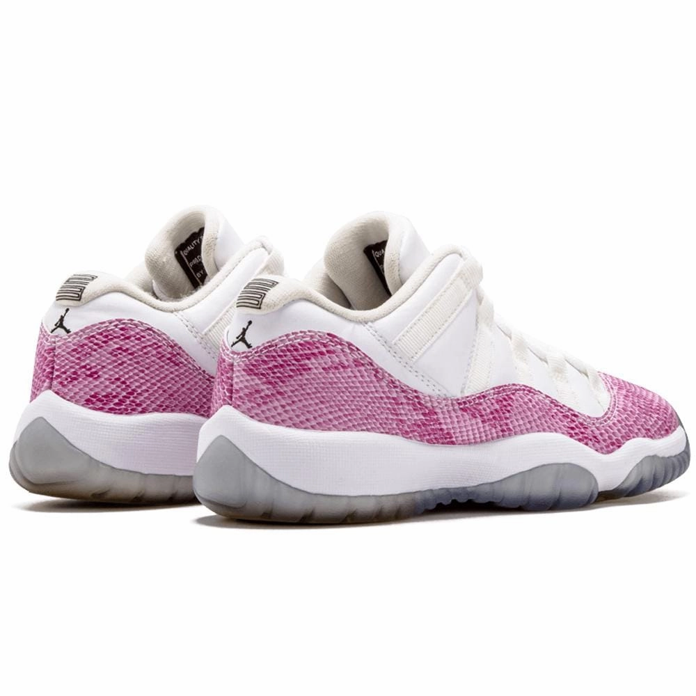 Air Jordan 11 Retro Girls 'Pink Snakeskin' Bold classic sport shoes
