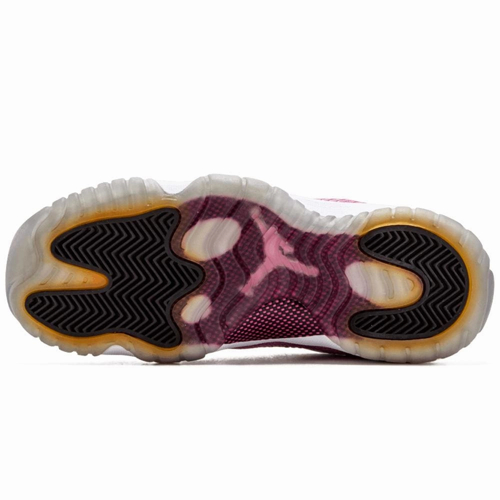 Air Jordan 11 Retro Girls 'Pink Snakeskin' Bold classic sport shoes