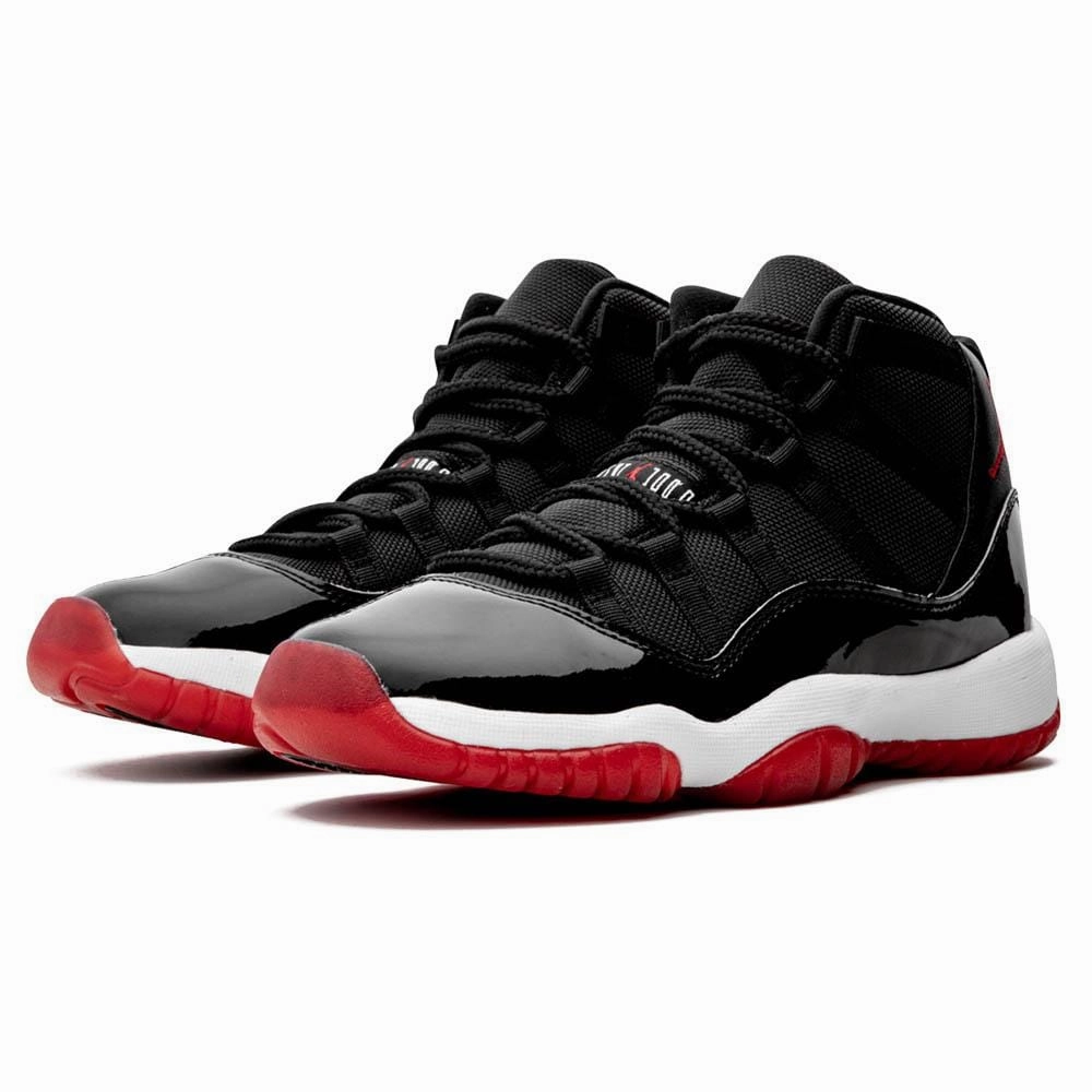 Air Jordan 11 Retro GS 'Bred' 2019 Bold classic sport shoes