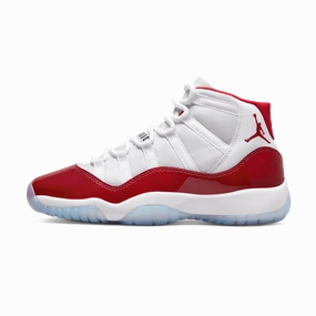 Air Jordan 11 Retro GS 'Cherry' Jordan 11 high-cut heritage sneakers