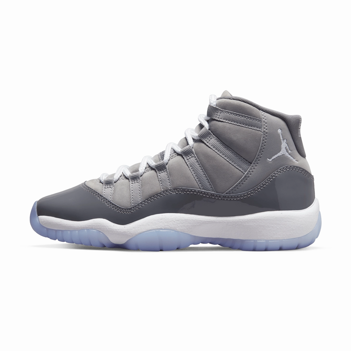 Air Jordan 11 Retro GS 'Cool Grey' 2021 Jordan 11 high-cut heritage sneakers