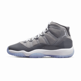 Air Jordan 11 Retro GS 'Cool Grey' 2021 Jordan 11 high-cut heritage sneakers