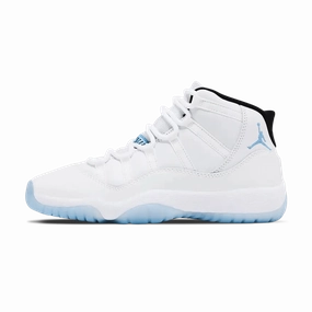 Air Jordan 11 Retro GS 'Legend Blue / Columbia' Jordan 11 high-cut heritage sneakers