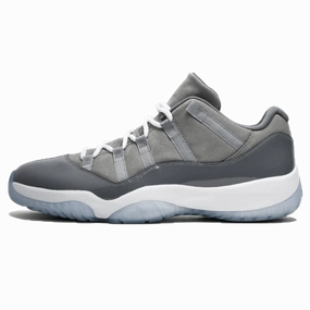 Air Jordan 11 Retro Low 'Cool Grey' Jordan 11 high-cut heritage sneakers
