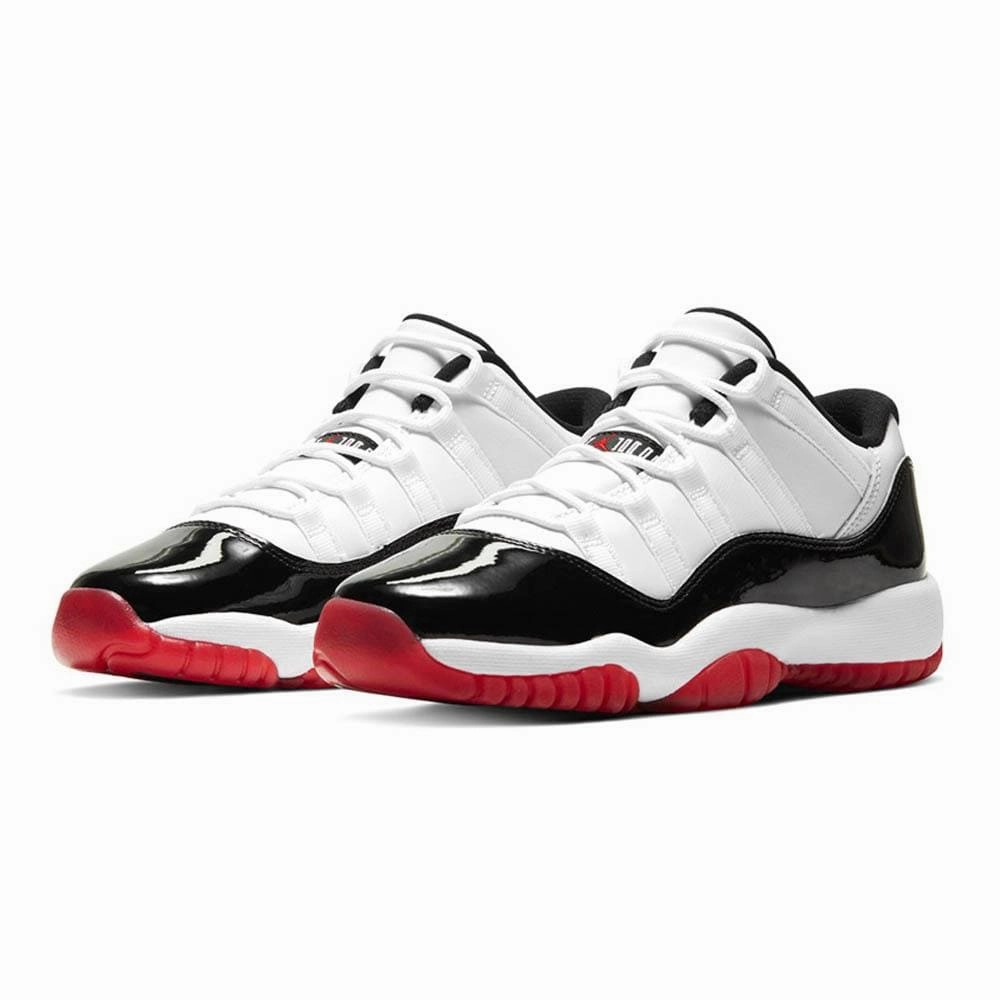 Air Jordan 11 Retro Low GS 'Concord-Bred' Bold classic sport shoes