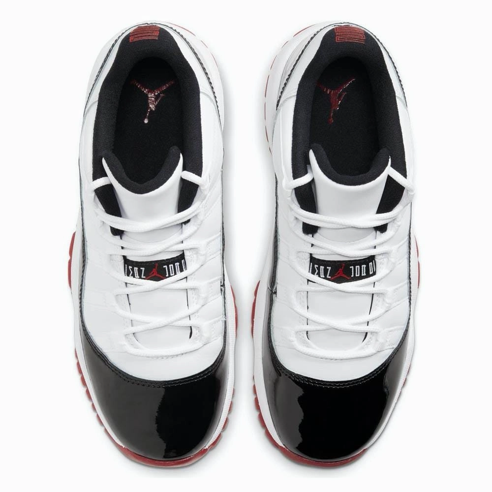 Air Jordan 11 Retro Low GS 'Concord-Bred' Bold classic sport shoes