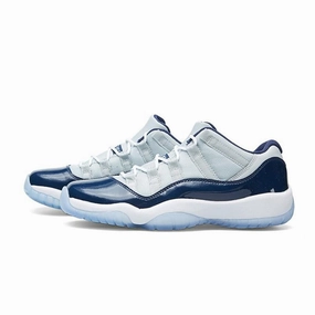 Air Jordan 11 Retro Low GS 'Grey Mist' Jordan 11 high-cut heritage sneakers