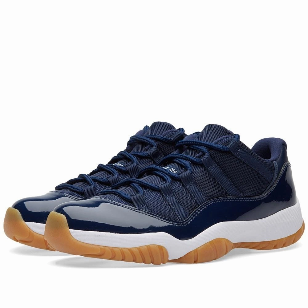 Air Jordan 11 Retro Low Midnight Navy Bold classic sport shoes