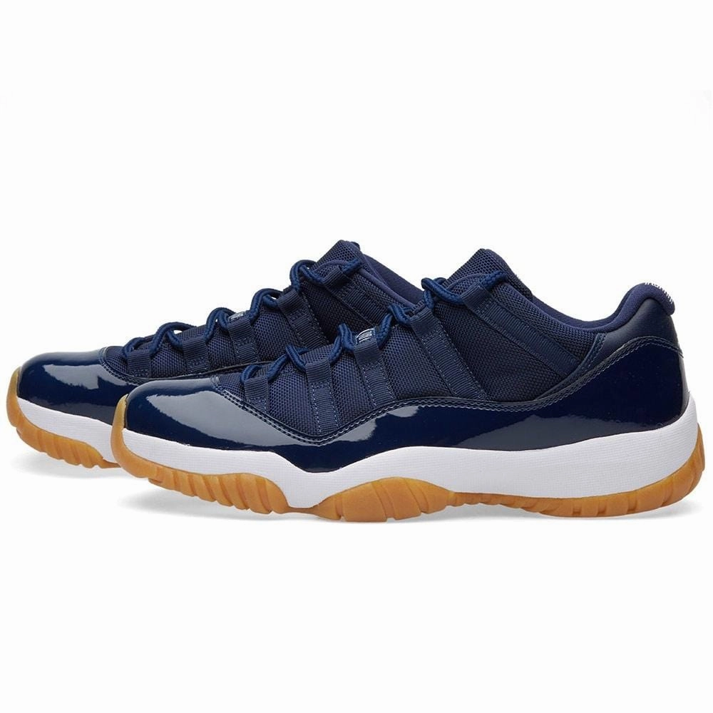 Air Jordan 11 Retro Low Midnight Navy Jordan 11 high-cut heritage sneakers