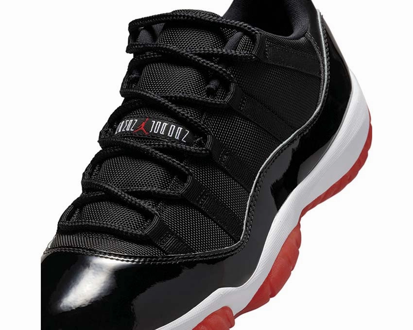 Air Jordan 11 Retro Low "Bred" Mens court performance shoes