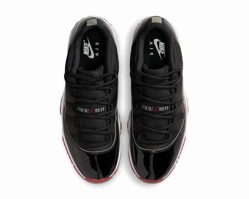 Air Jordan 11 Retro Low "Bred" Mens court performance shoes