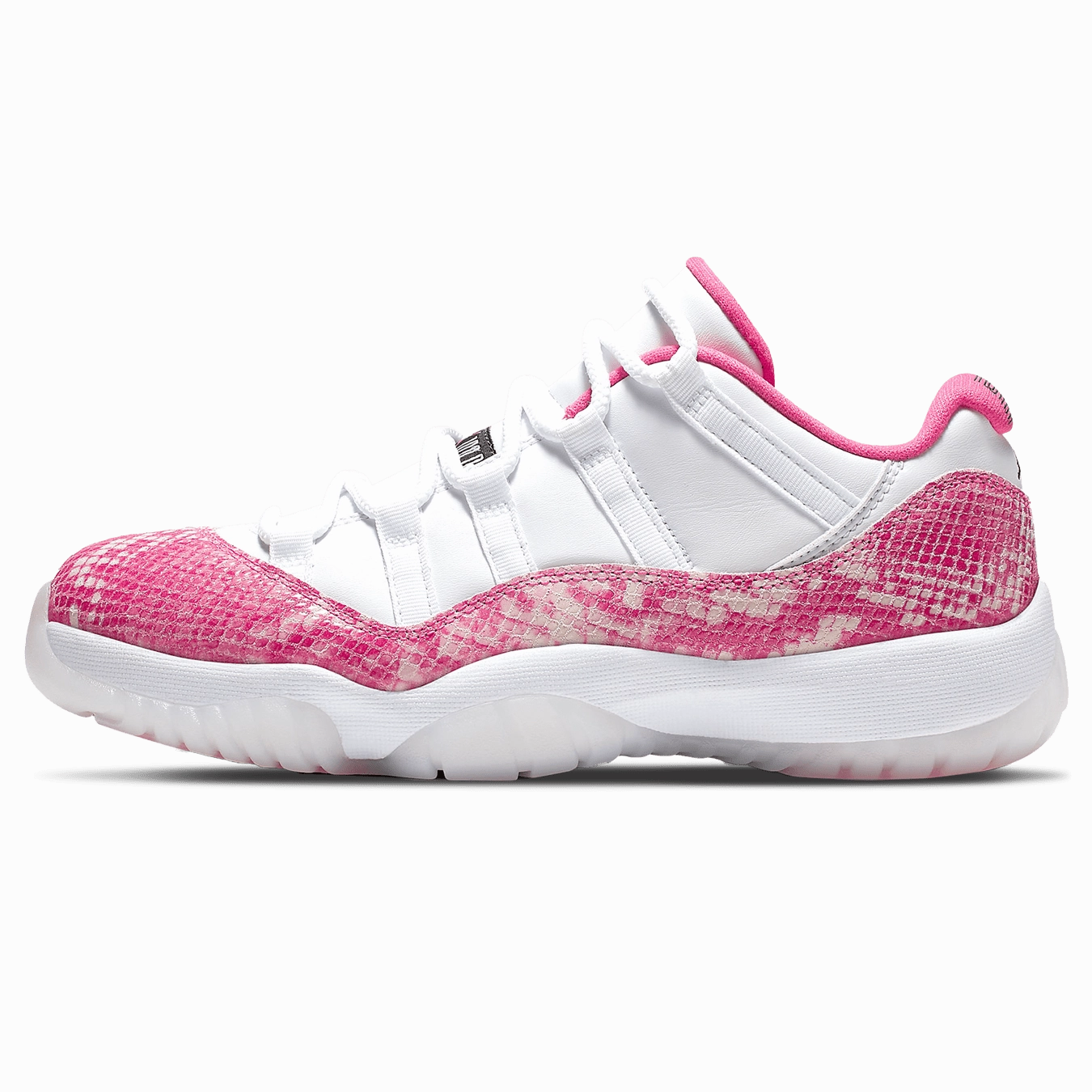 Air Jordan 11 Retro Low Wmns 'Pink Snakeskin' Jordan 11 high-cut heritage sneakers