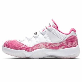 Air Jordan 11 Retro Low Wmns 'Pink Snakeskin' Jordan 11 high-cut heritage sneakers