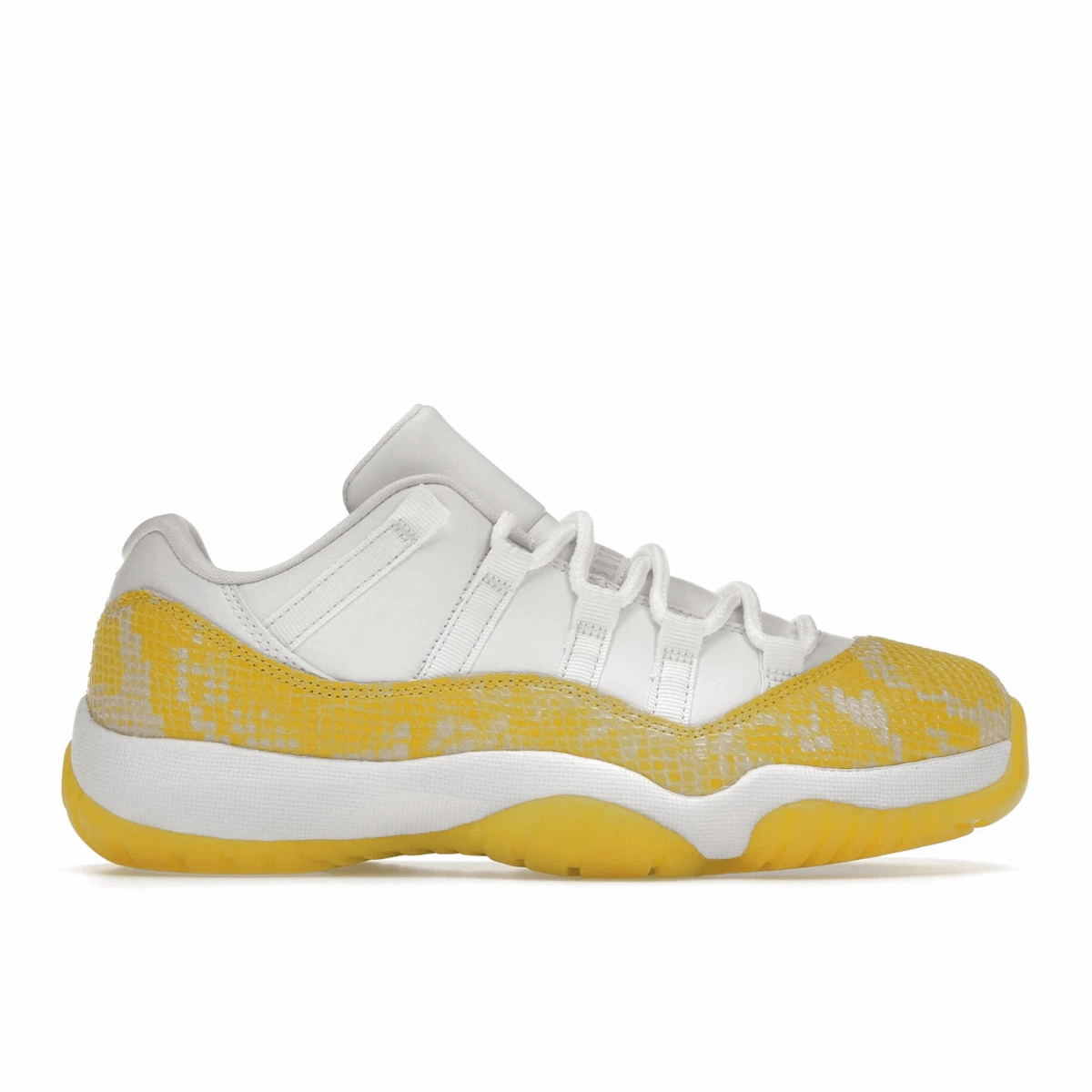 Air Jordan 11 Retro Low Yellow Snakeskin Air Jordan 11 patent leather sneakers