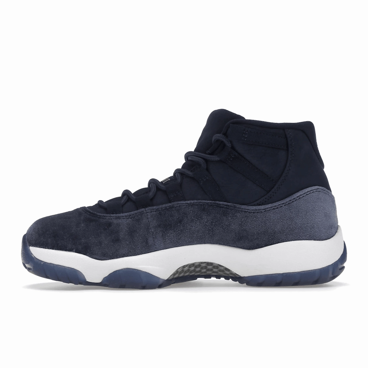 Air Jordan 11 Retro Midnight Navy Glossy finish retro sneakers